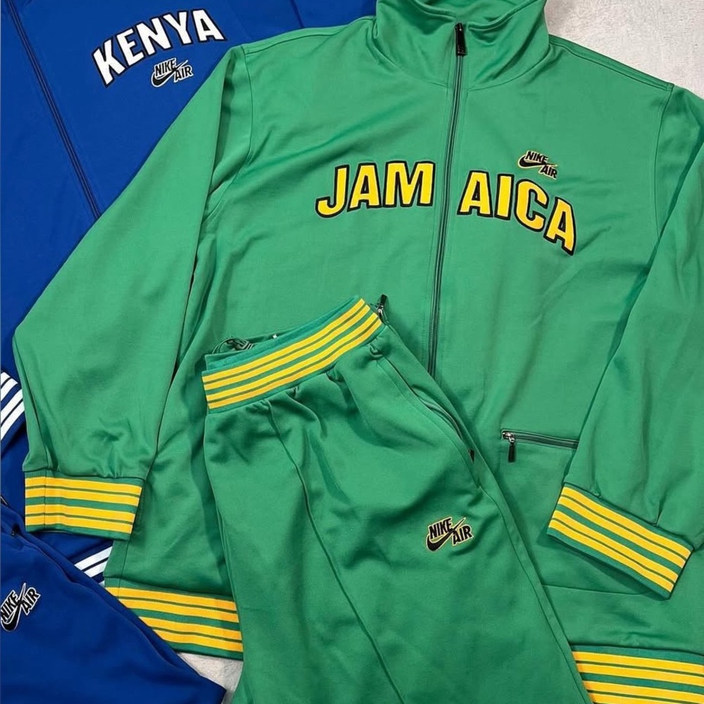 Vintage Nike Air Jamaica Jacket - Track Suit Size 2XL